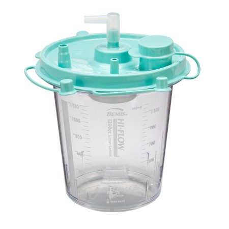 Canister Suction II Green Cover Hi-Flow™ 1200 mL Sealing Lid (1/EA 48/CS) by Bemis Health Care  ID 484410